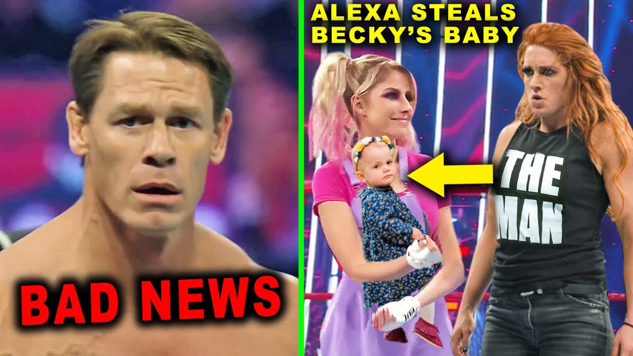 Becky Lynch's Baby Stolen by Alexa Bliss & Bad News for John Cena