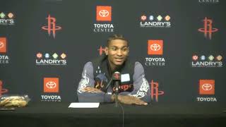 12282021 Kevin Porter Jr: It feels wonderful being back.