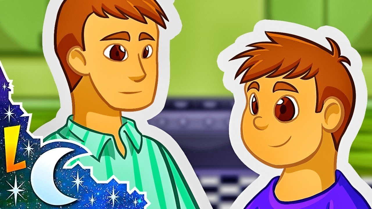 Jhonny Jhonny Si Papa Con El Abuelo | Canciones Infantiles | Lunacreciente