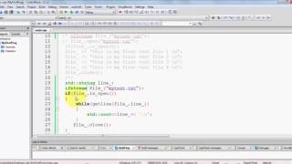 044 How to Read from a  txt file using C