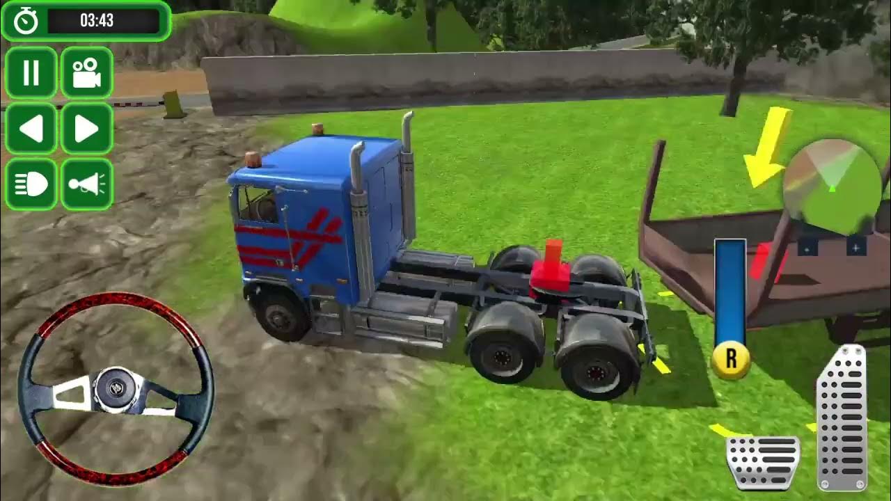 Offroad Logging Truck Games 3D Truck Transporter Driving Simulator