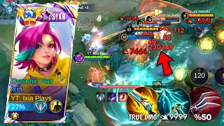 25 Kills!!😱 NEW META IXIA BUILD IN 2026 IS INSANE!! (Must watch!) IXIA BUILD 2026 - MLBB screenshot 1