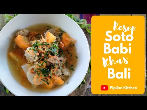 Cara Membuat Soto Daging Babi