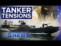 Radio recordings released of UK flagged oil tanker seizure by Iran | Nine News Australia