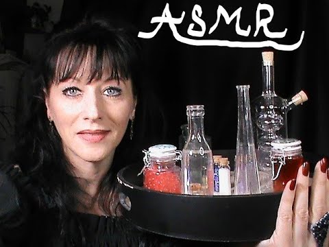 Asmr Fr/ triggers flacons / bruits d'eau /paillettes