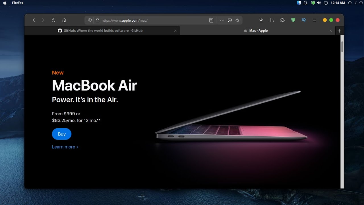 MX Linux Xfce customization : Firefox customization like MacOs Browser ...
