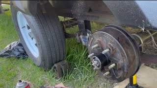 Replacing Wheel Bearings in RV Trailer