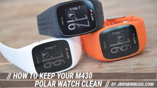 How to clean your Polar M430 Running watch screenshot 5