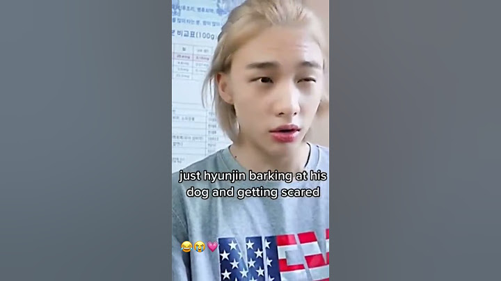 just hyunjin barking at his dog getting scared 😂😭💗#hyunjin #stay #straykids