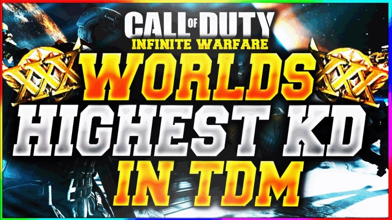 *INSANE * TDM WORLDS HIGHEST NON-LETHAL KD AND GUNSTREAK IN INFINITE WAREFARE  (IW WORLD RECORD)