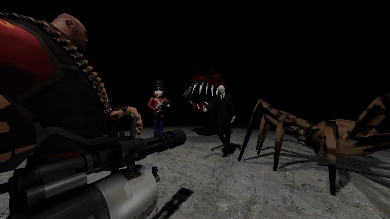 Heavy vs Horror's [SlenderFortress Gameplay #14]