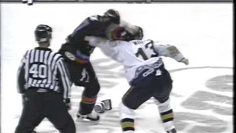Tyler Willis vs Ashlee Langdone WCHL Jan 4/03