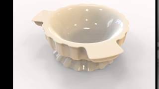 Turkish Hamam Basin Ottoman Style Kurna 3D Model Preview