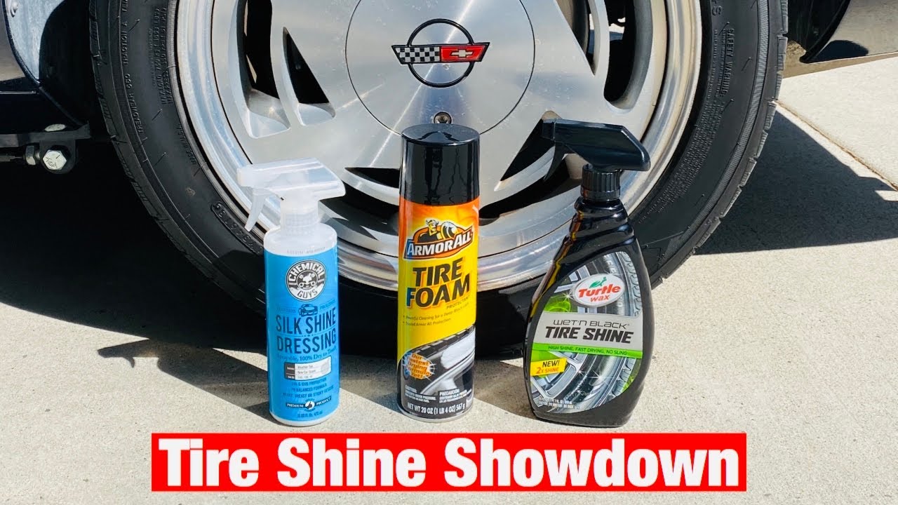 Best tire shine at retail level! (The SHOWDOWN) 