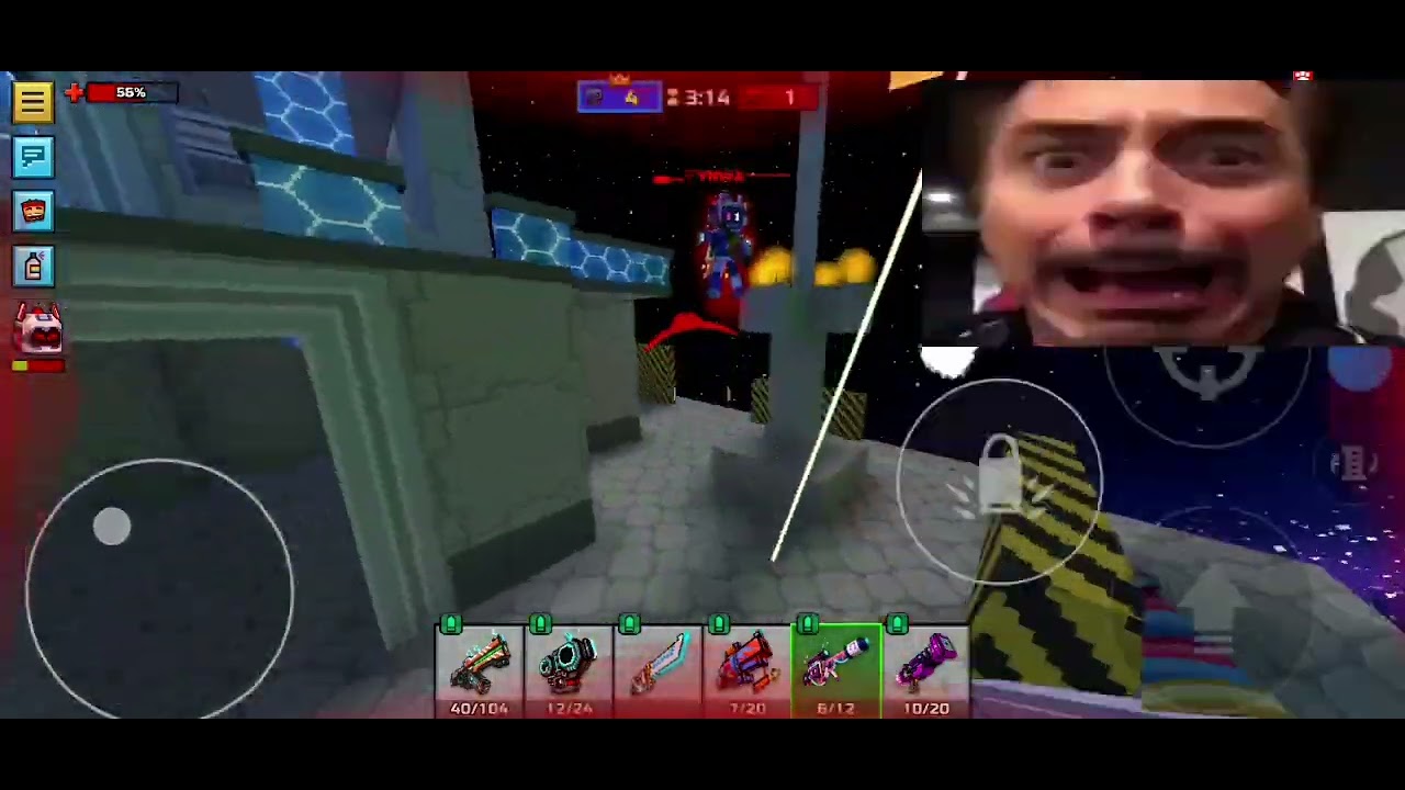 Un video muy diferente a lo habitual | Pixel gun 3d