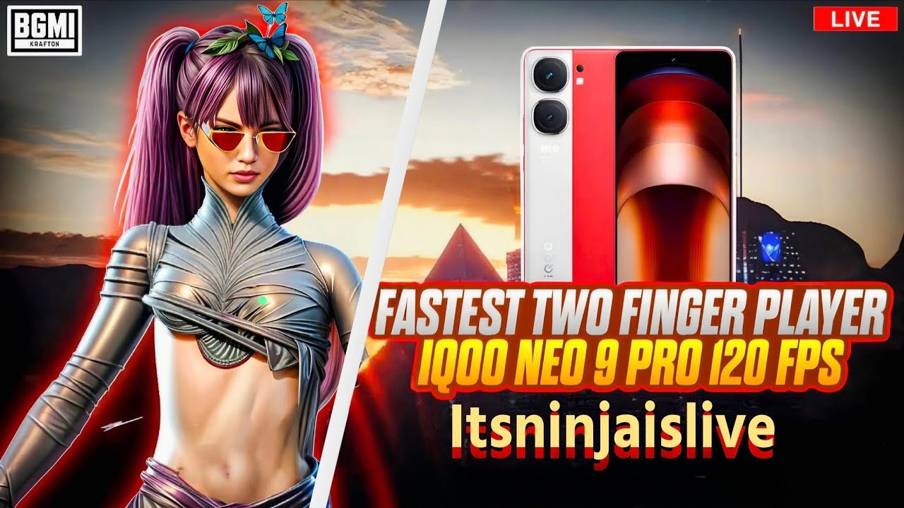 IQOO NEO9PRO 120😍PERFORMANCE TEST IN BGMI AFTER 1 YEAR | SMOOTH OR LAGGY??  