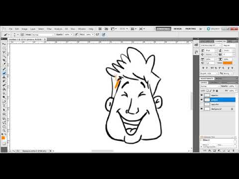 DESENHANDO UMA CARICATURA NA MESA WACOM