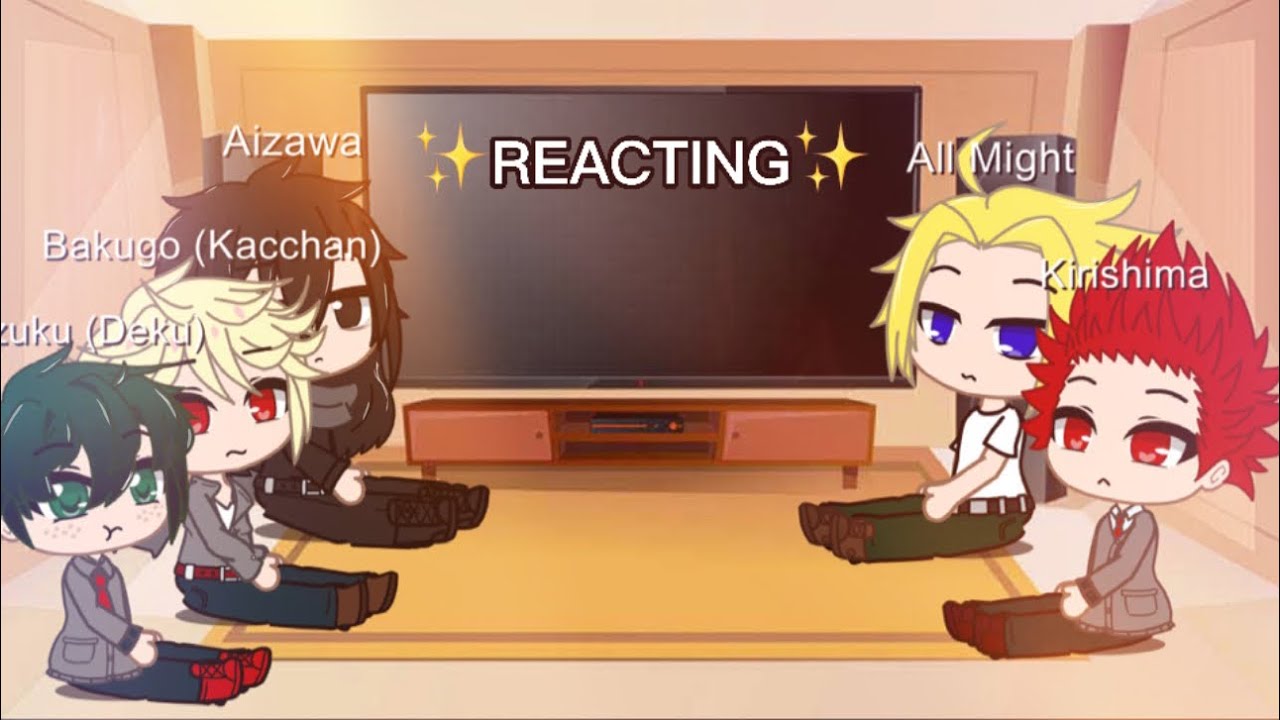 Mha reacts to Deku singing “the kid I used to know”