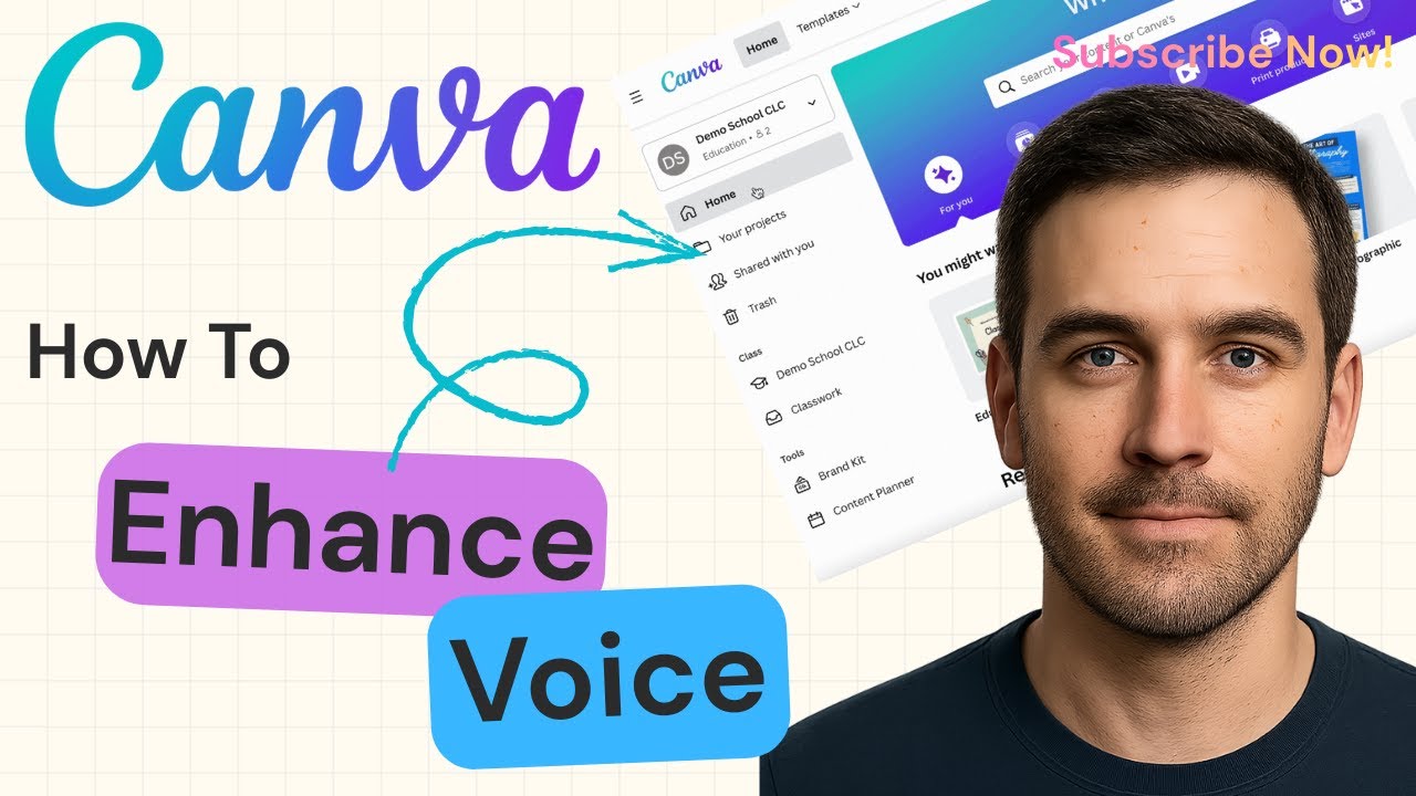 How To Enhance Voice In Canva | Canva Tutorial 2025