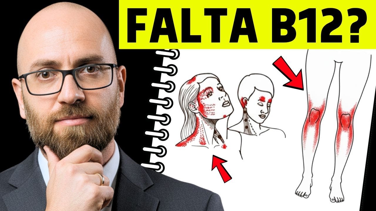 Esses 6 SINAIS NÃO São da Idade – E Sim Falta de Vitamina B12