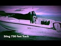 обзор катера #Sting 730 Fast Track