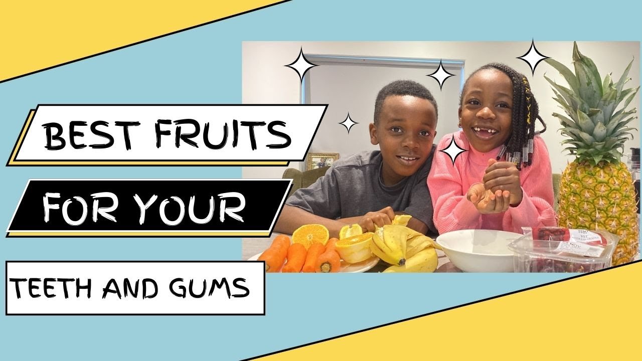 5 BEST Fruits for Your TEETH AND GUMS| Dental Therapist Advice 