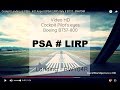 Cockpit  landing   pisa   psa  lirp  italy   b737  rwy04r 