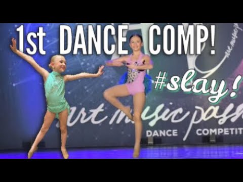 Hallie's 1st Official Solo at 1st Dance Competition of the Year! | Livvy's 1st Dance on Company