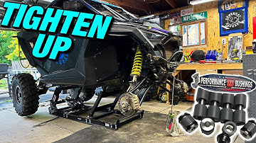 RZR Pro Xp Gets Performance SXS Bushings A-Arm Kit & Highlifter Frame Stiffener Sub-Frame Gusset Kit