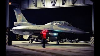 Mengenal Teknik Terbang Malam Ala Pilot Jet Tempur F-16 TNI AU