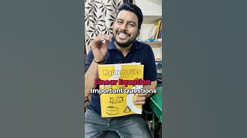 Class 8 Chapter 2 Linear Equation Guaranteed Ques in Exam 2026 #shorts #maths #class8