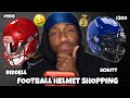 Football Helmet Shopping With A Semi Pro Football Player!🤑🏈 *Riddell SpeedFlex Or Schutt F7?🤔*