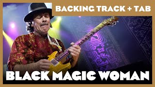 Santana - Black Magic Woman - Backing Track (No Guitar) - Guitar Tab