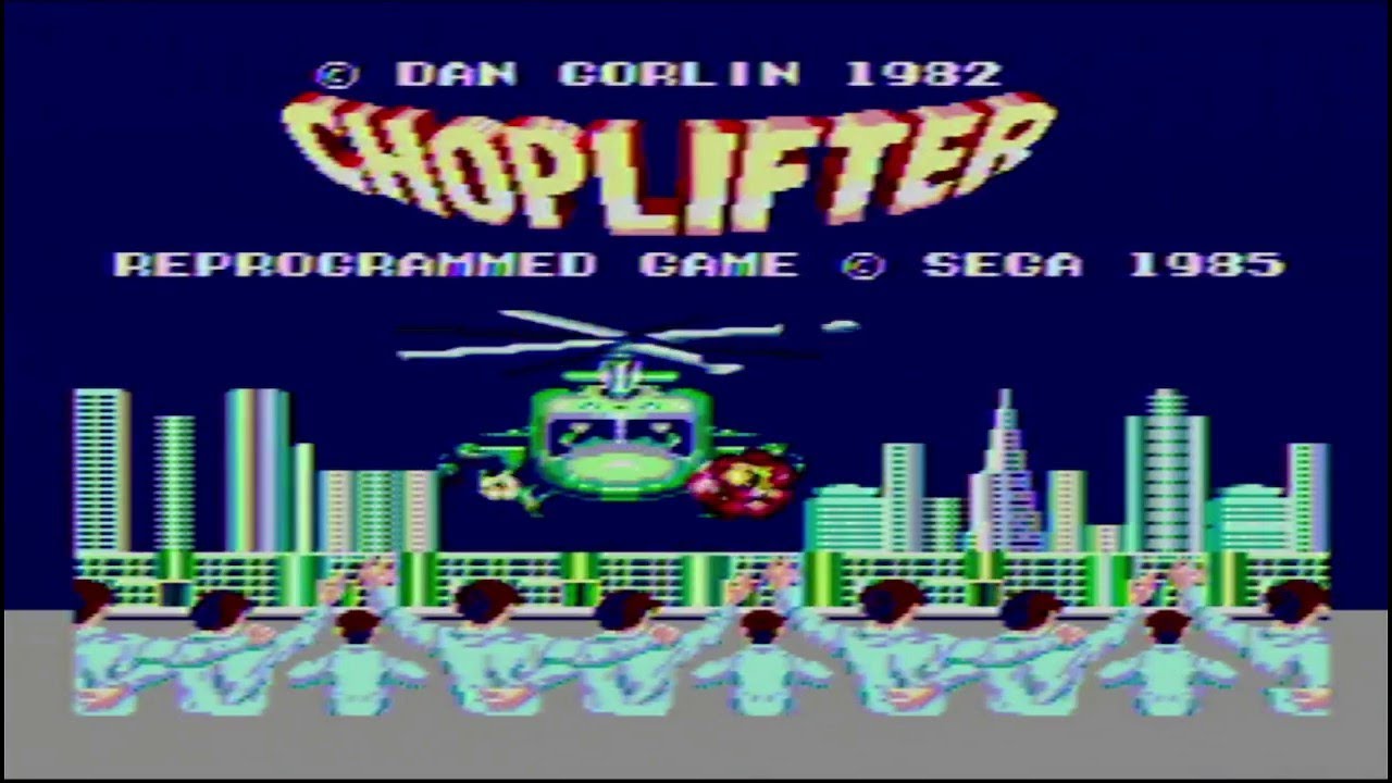 Choplfter Master System PAL - Prx - Photo - Présentaton