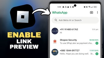 How To Enable Link Preview In WhatsApp in SECONDS!