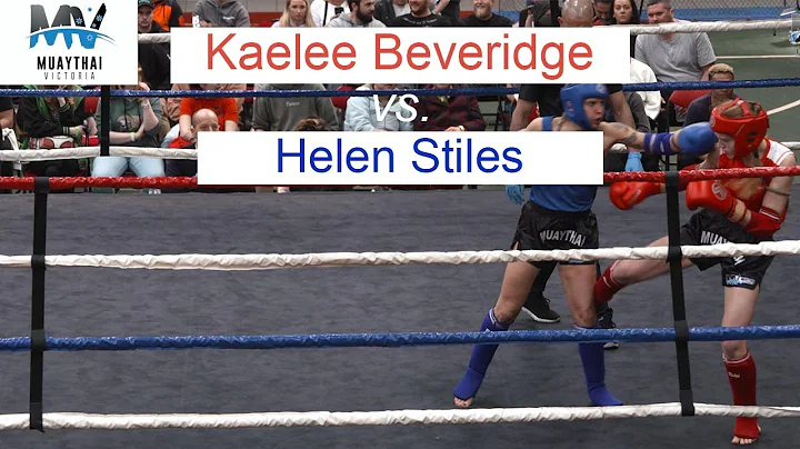 MUAYTHAI VICTORIA 6: Helen Stiles vs Kaelee Beveri...