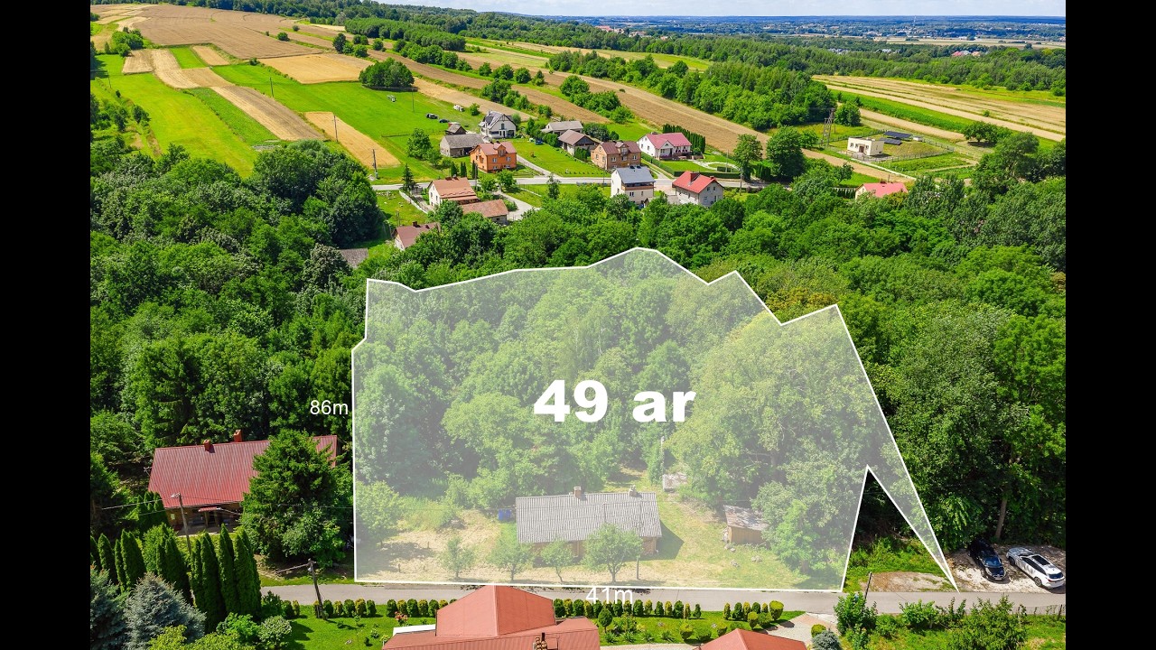 Drewniany dom na 49ar działce blisko Rzeszowa - Dom - Sprzedaż - Rzeszowski, Świlcza / Trzciana