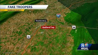 Pa. State Police seek men who impersonated troopers in Franklin County