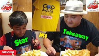 Trying MISTERTON Chippy CODBUSTER Fish & Chips