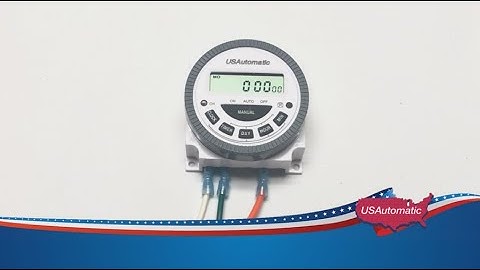 USAutomatic 7 Day Timer | Tutorial