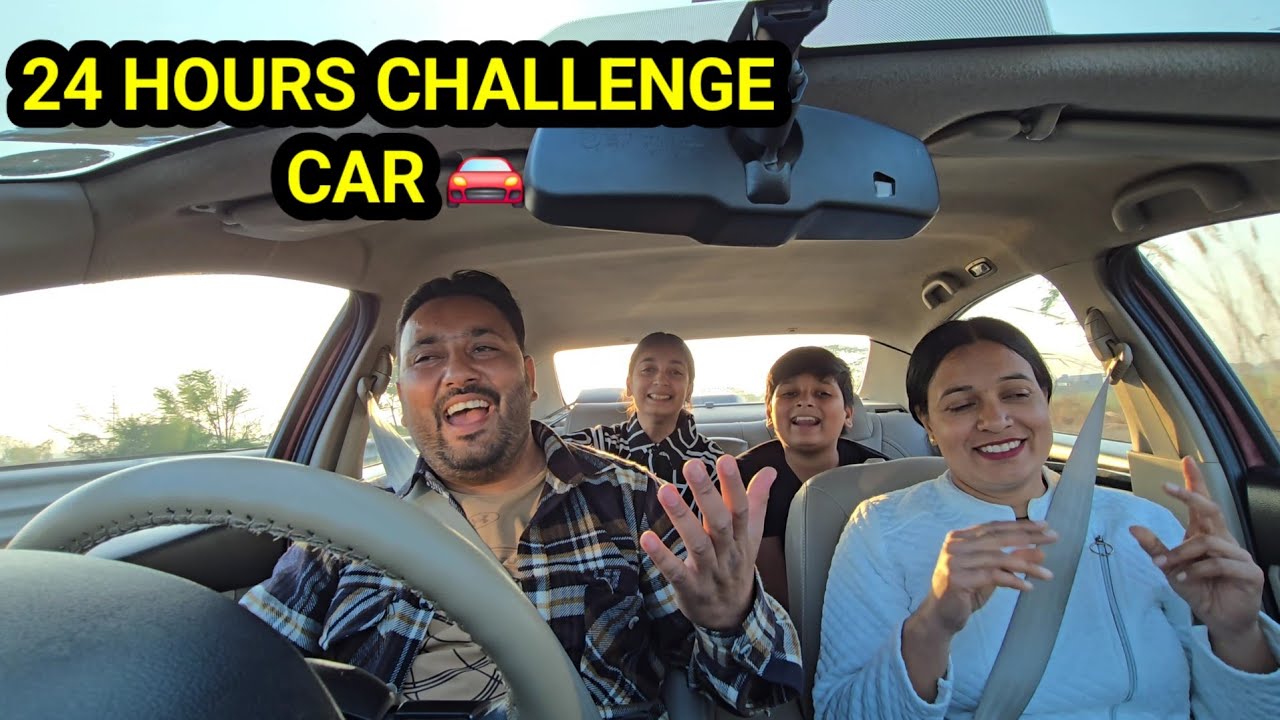 24 HOURS CHALLENGE CAR 🚘 