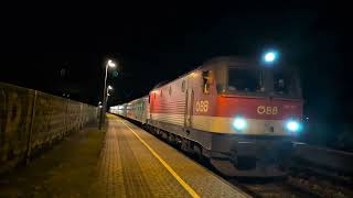 ÖBB Vectron Double-Header Freight   1144 City Shuttle at Ennsdorf Bahnhof | Austrian Rail Action!