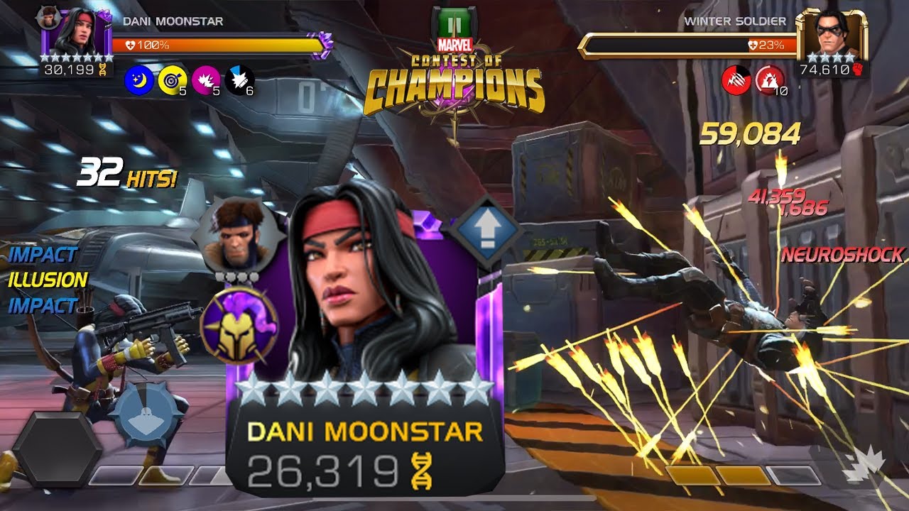 WHEN YOU PLAY DANI MOONSTAR PERFECTLY! - MCOC