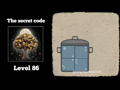the secret code: forest puzzle Level 86 (update) Easy walkthrough solution