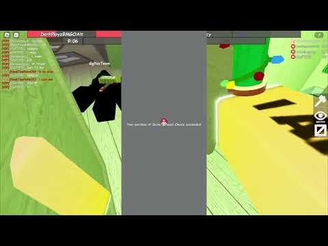 Beating 3 Nerds on School when I cannot see anything in Flee the Facility