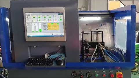 CR318S common rail injector HEUI test bench video