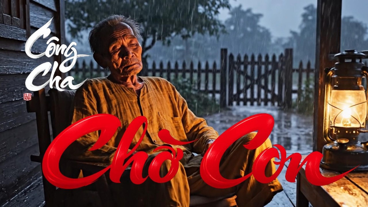 CHỜ CON | Ballad Blues Bolero Guitar Mộc | Nhạc Buồn Về Công Cha | Gia Trúc Music