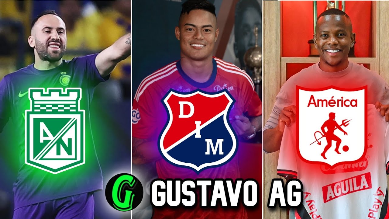 Fichajes salidas y rumores | Liga Betplay 2024 ll | 2 semestre - YouTube