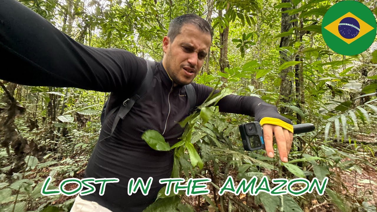 Lost in the Amazon 🇧🇷 قضيت يوم كامل في غابات الأمازون مغامره قويه