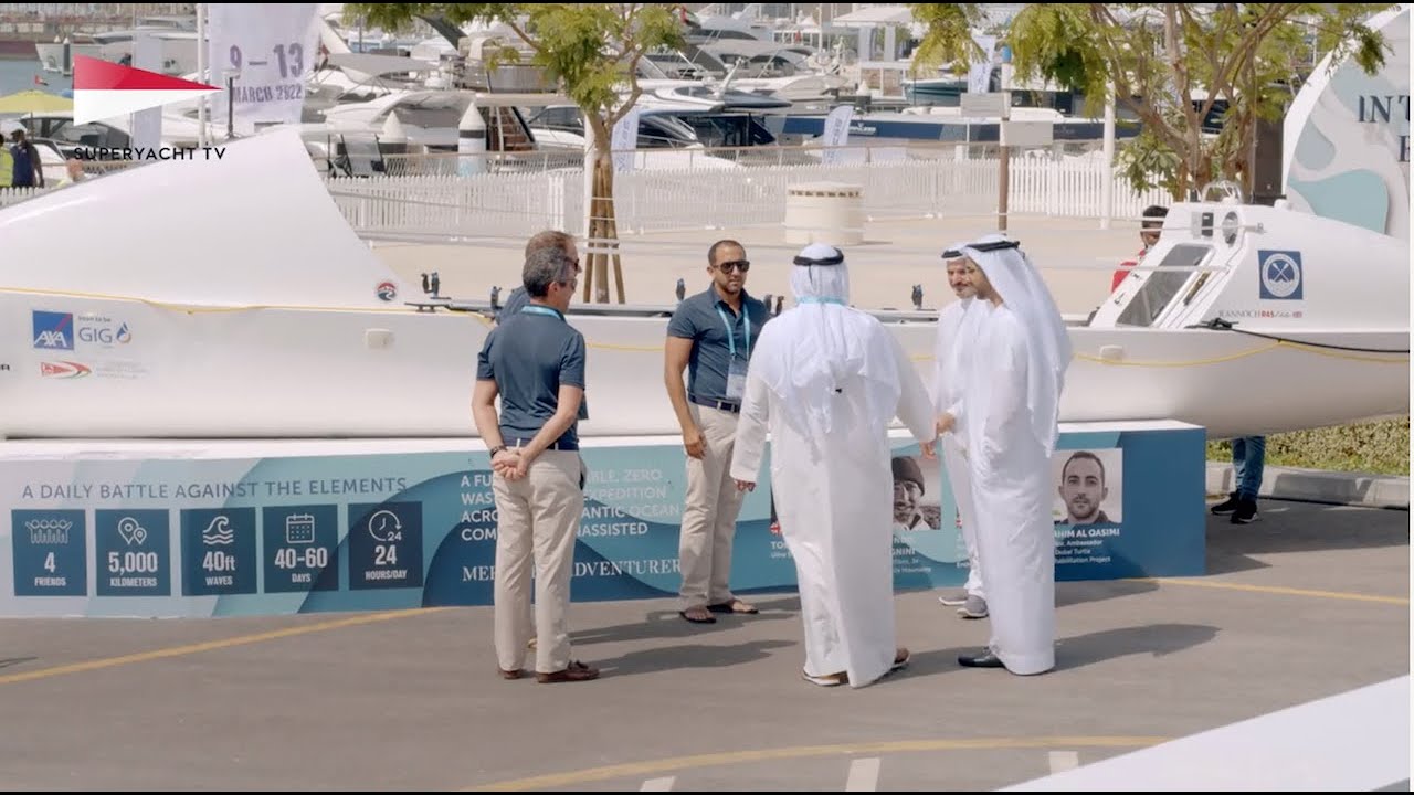 Arabian Ocean Rowing Team - Dubai International Boat Show | Superyacht TV